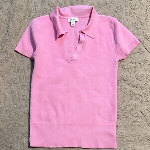 On 34th Pink Short Sleeve Polo Shirt